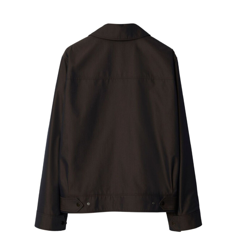 Burberry Harrington Shirt Jacket ジャケット Burberry Harrington Spread Collar Shirt Jacket, Brand Size 44 ( US