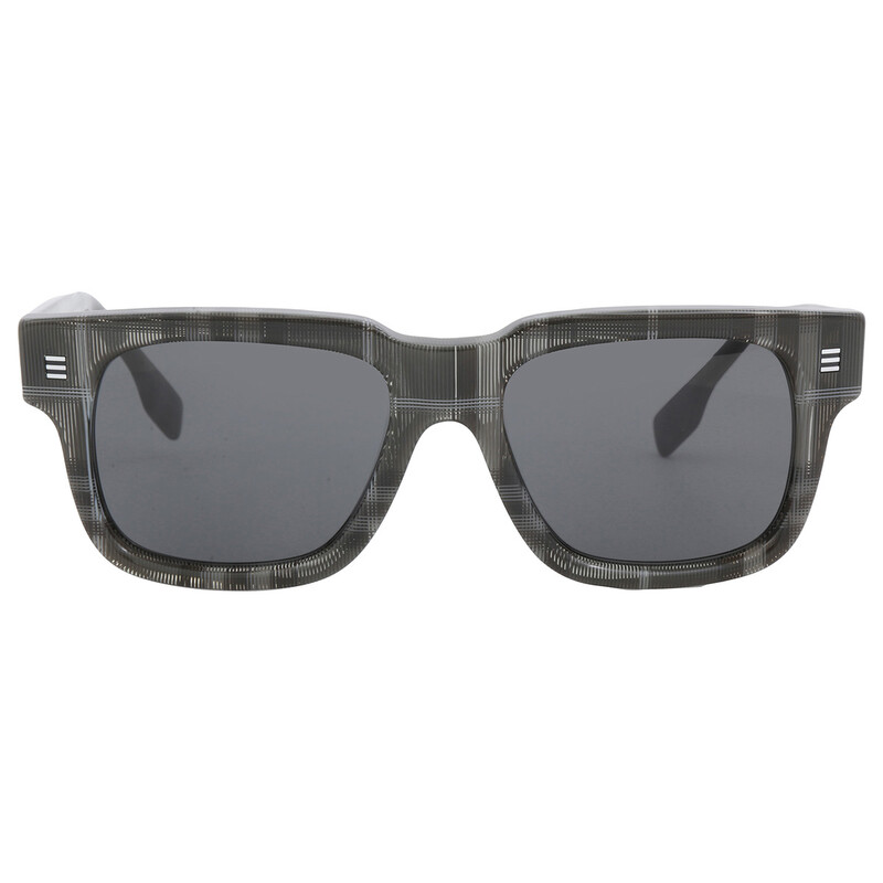 Burberry Hayden Dark Grey Square Men's Sunglasses BE4394 380487 54