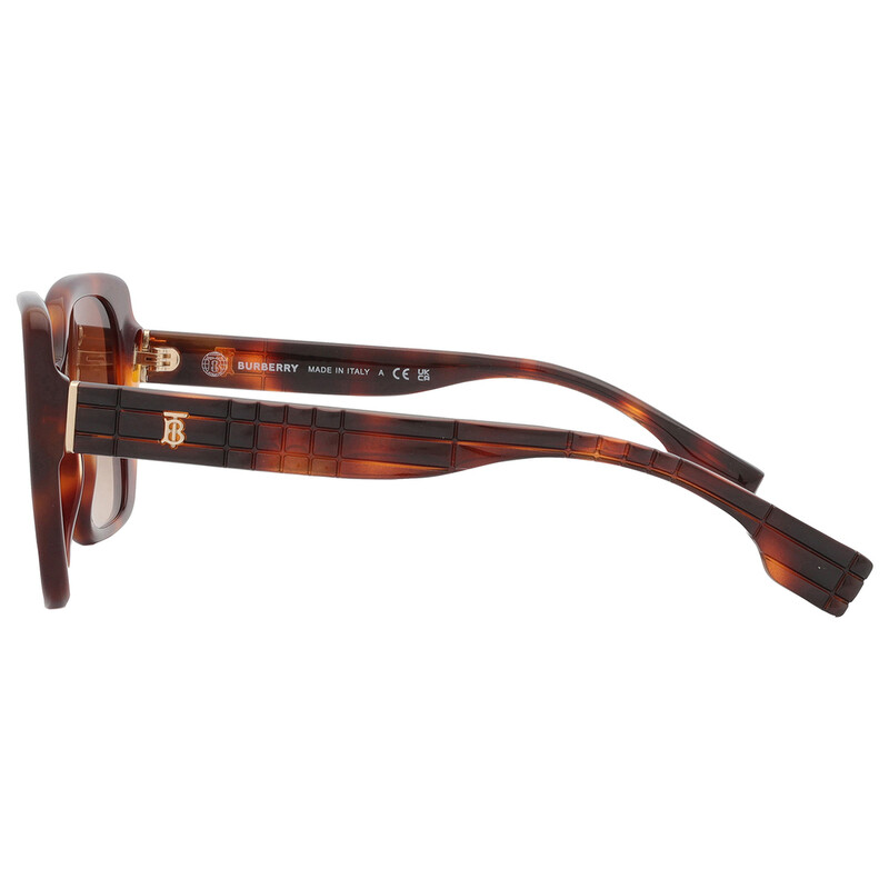 Burberry Helena Brown Gradient Square Ladies Sunglasses BE4371