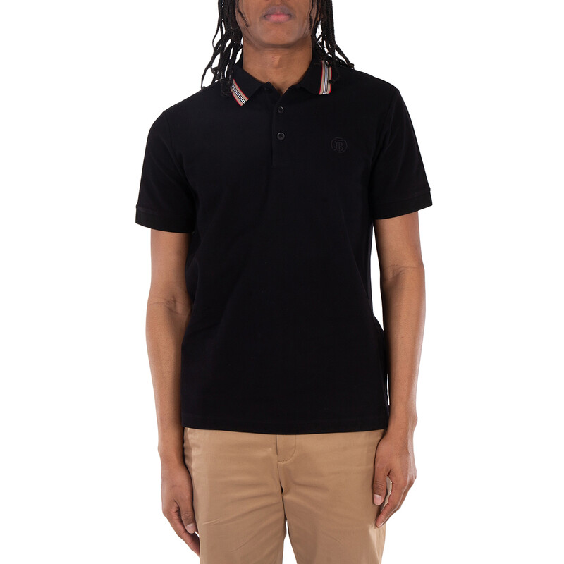 Burberry Icon Stripe Cotton Short Sleeve Polo Shirt, Size XX-Small