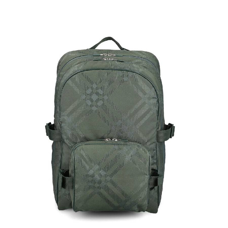 Burberry Jacquard Check Backpack 8080841 5045704982325 - Handbags