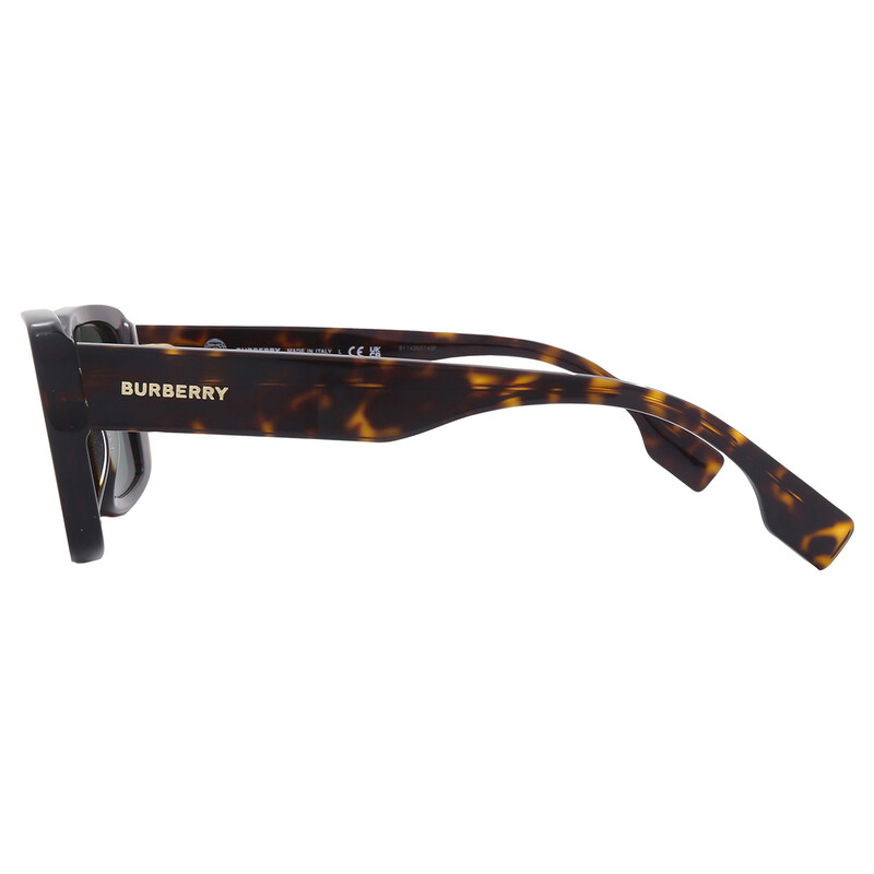 Burberry Jarvis Green Rectangular Men's Sunglasses BE4376U 300271