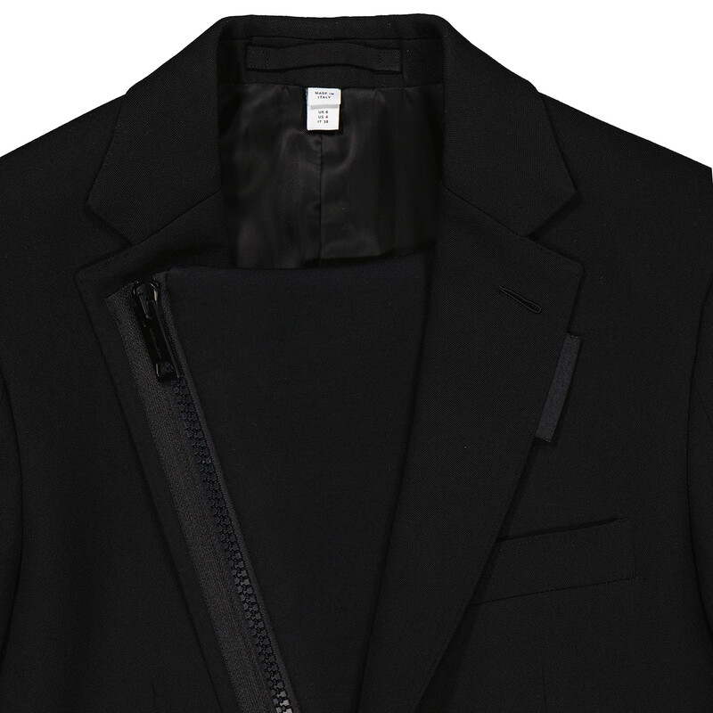 Burberry Ladies Black Tailored Single-Breasted Blazer Jacket, Brand Size 4  (US Size 2) 4567785 - Clothing - Jomashop