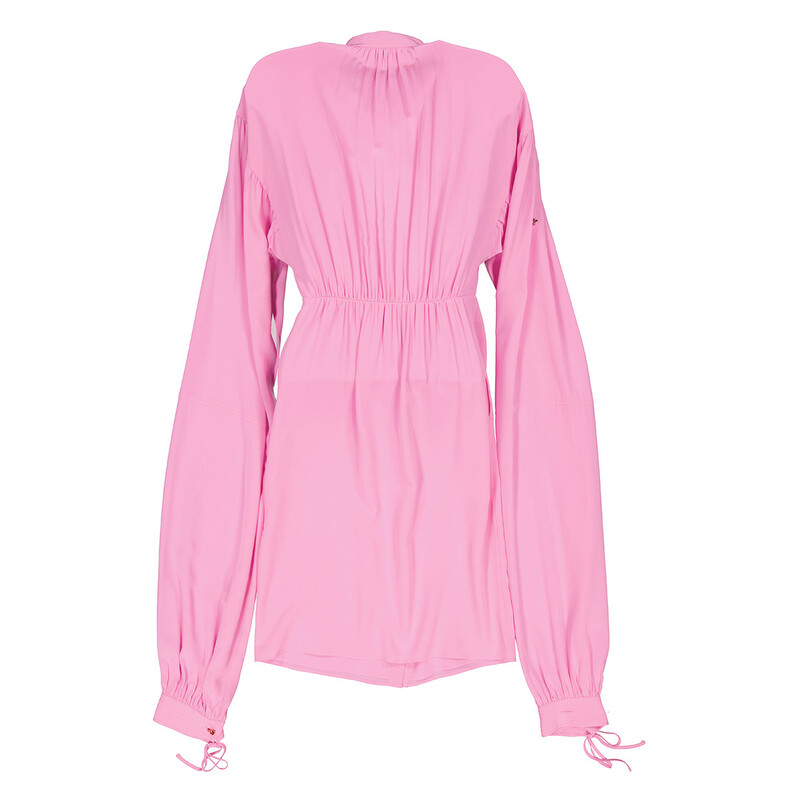 Burberry Ladies Bubblegum Pink Joyce Silk Dress, Brand Size 2 (US