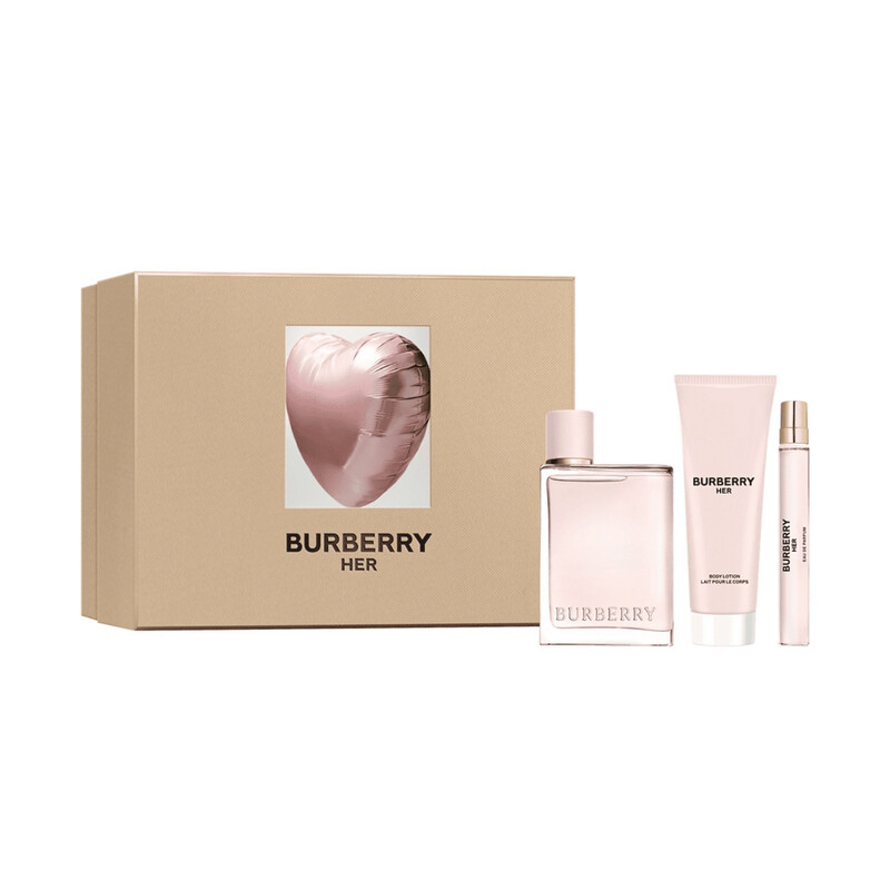 Burberry Ladies Burberry Her Gift Set Fragrances 3616305628817
