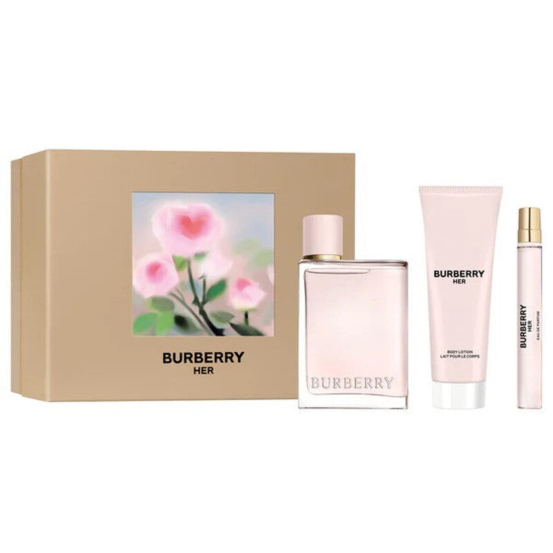 Burberry Ladies Burberry Her Gift Set Fragrances 3616307080811
