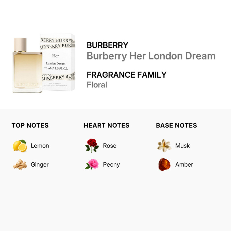 Burberry Ladies Burberry Her London Dream EDP 1.0 oz Fragrances