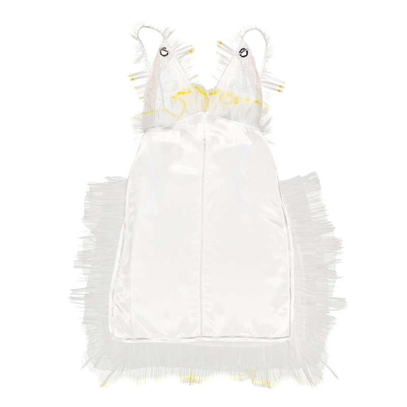 off white floral dress Ivory Floral Midi Dress | Stripe Bustier
