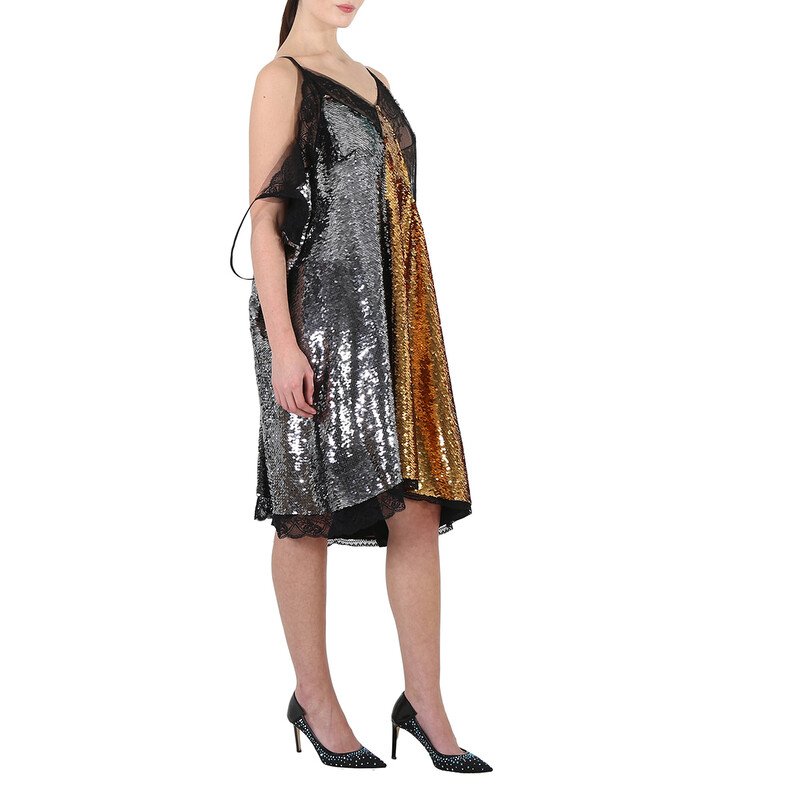 slim fit dress slacks 1980s Vintage Black Knit Party Dress with Gold Sequin Bows – Hootie Vintage main image 0