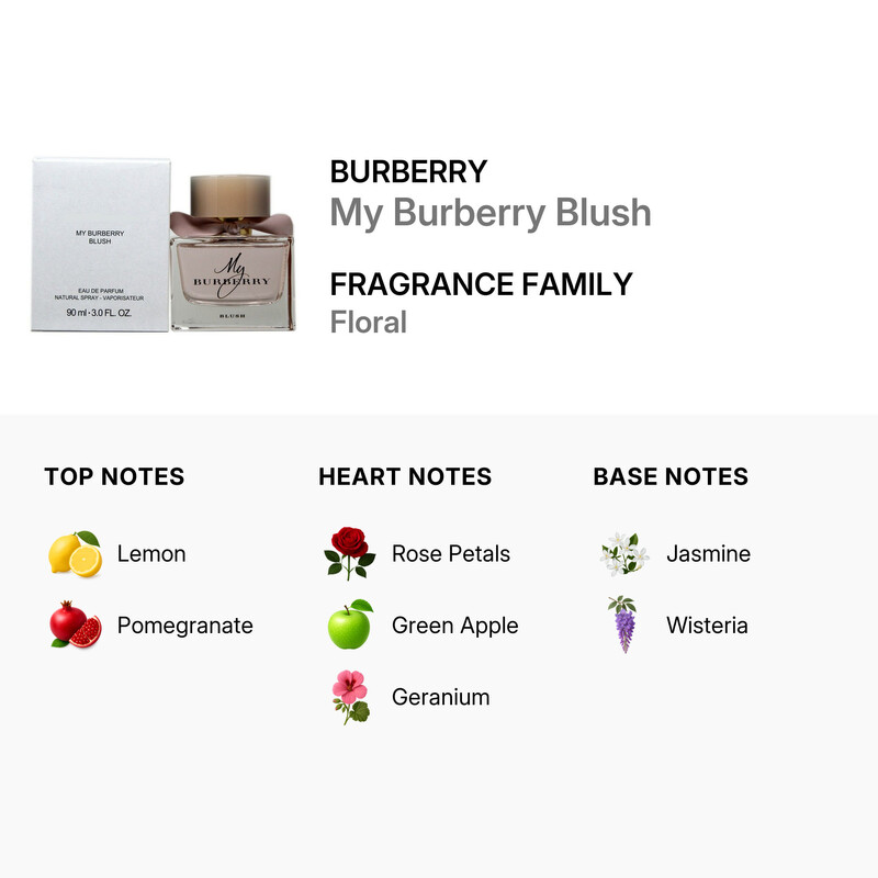 Burberry Ladies My Burberry Blush EDP Spray 3 oz (Tester
