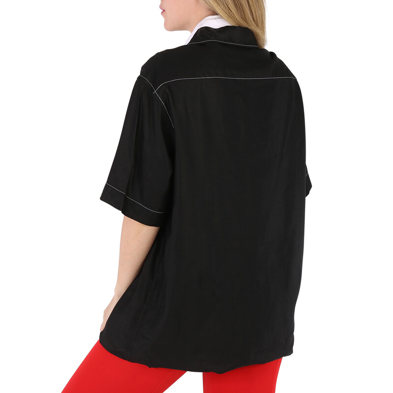 Burberry Ladies Oversized Double Shirt, Brand Size 4 (US Size 2