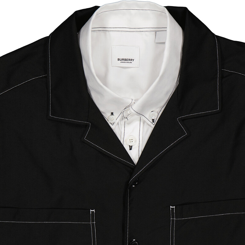 Burberry Ladies Oversized Double Shirt, Brand Size 4 (US Size 2