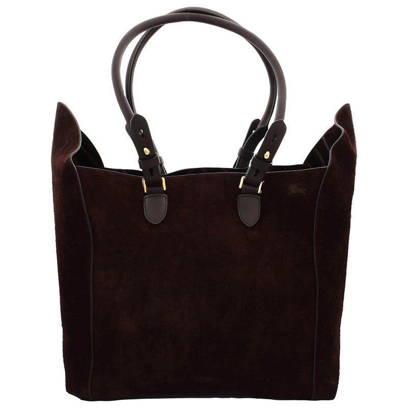 Burberry Medium Calf Suede Shield Tote Bag 8075550 5045704469352