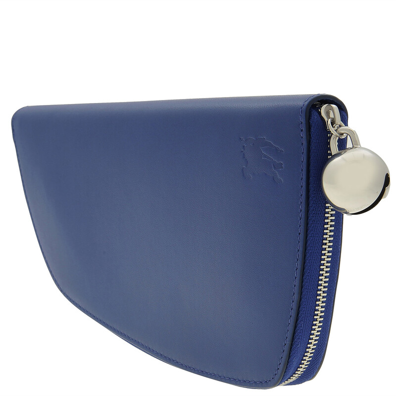 Burberry Large Shield Bell Charm Zip Wallet 8079621 5045704752317