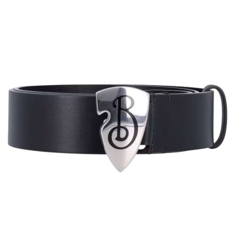 Burberry Leather B Shield Belt, Size 90 8103791 - Jomashop