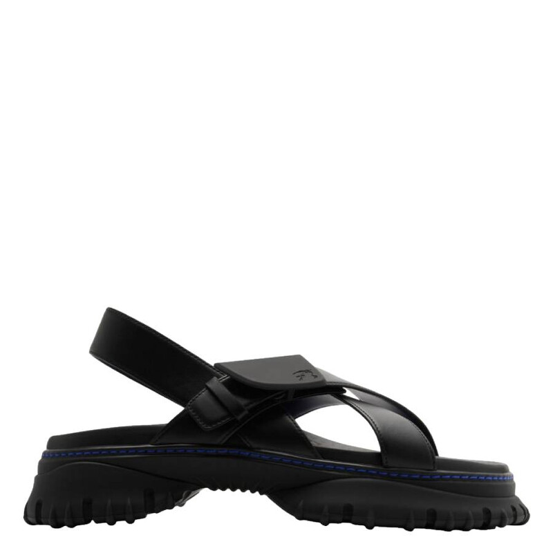Burberry Leather Pebble Sandals, Brand Size 40 ( US Size 7 Burberry Leather Pebble Sandals, Brand Size 40 ( US Size 7