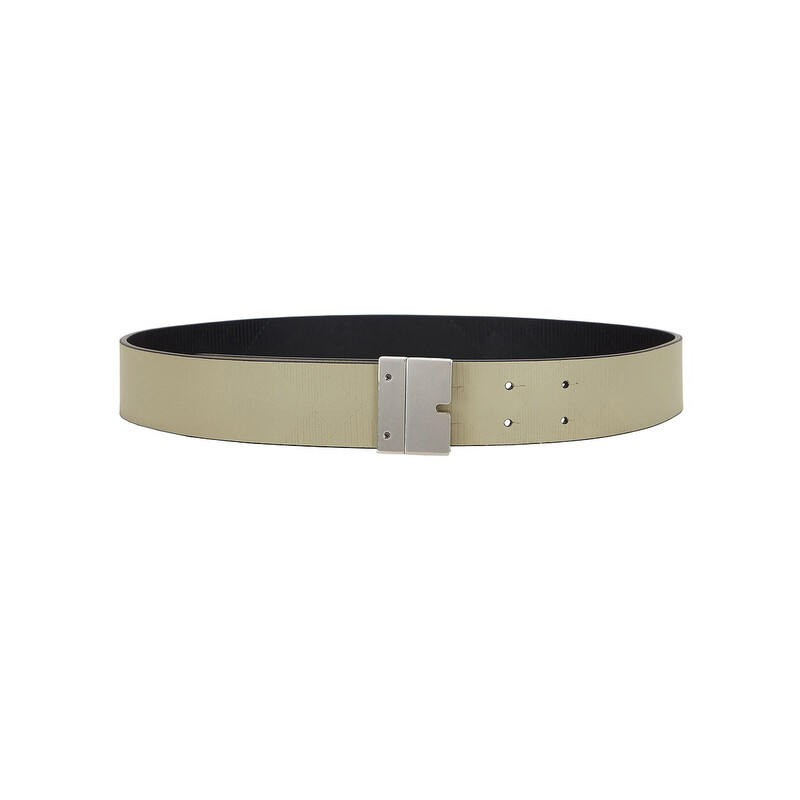Burberry Leather Reversible B Cut Belt, Size 80 cm 8080803 - Jomashop