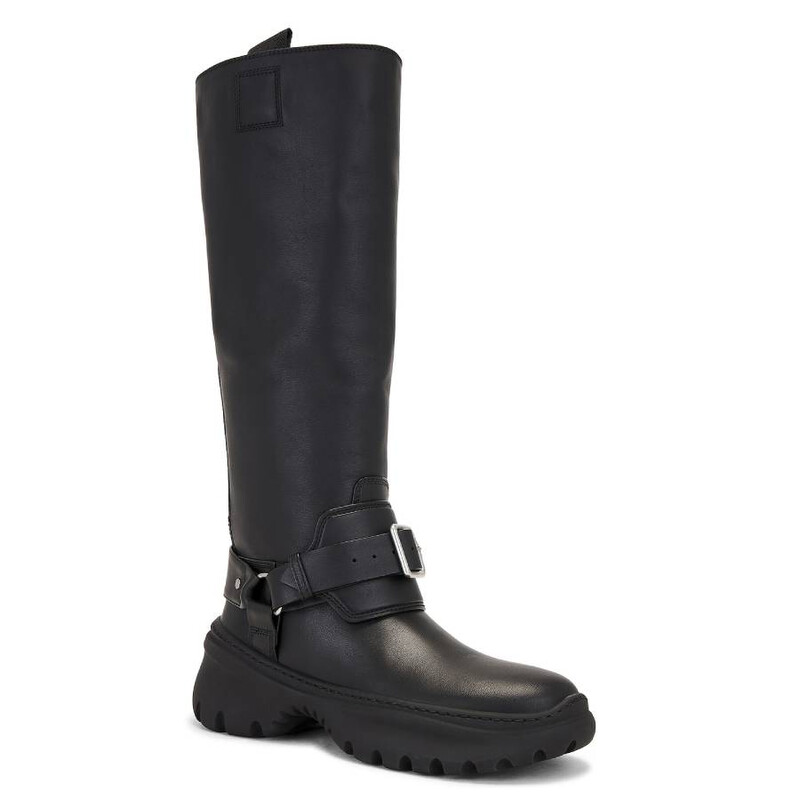 Burberry Leather Stomp High Boots, Brand Size 36 ( US Size 6