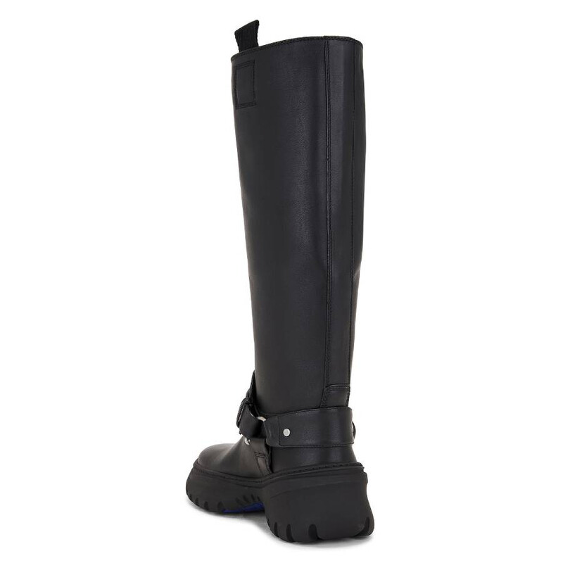 Burberry Leather Stomp High Boots, Brand Size 36 ( US Size 6