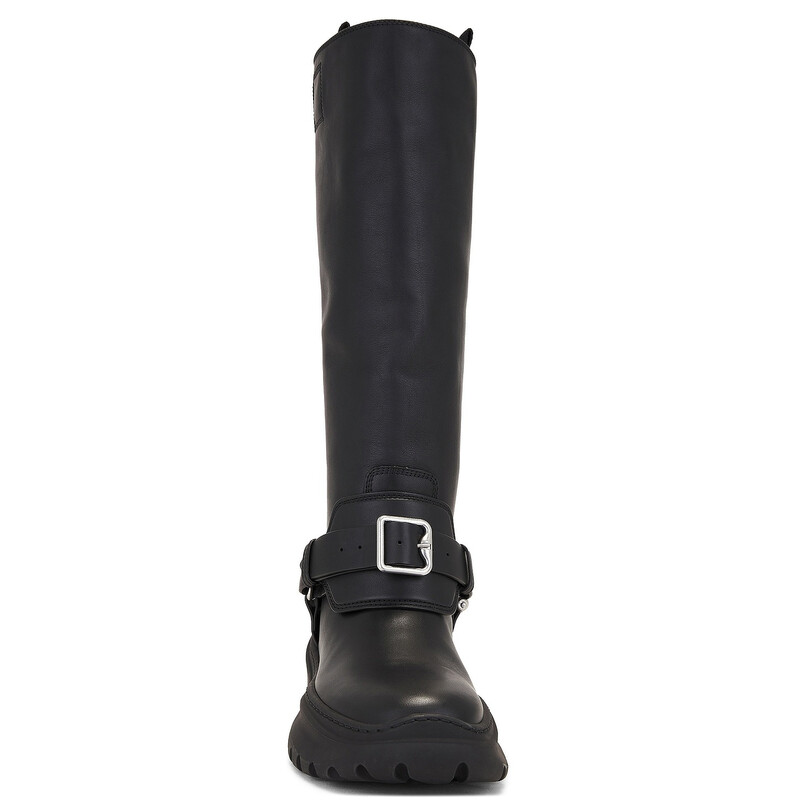 Burberry Leather Stomp High Boots, Brand Size 36 ( US Size 6