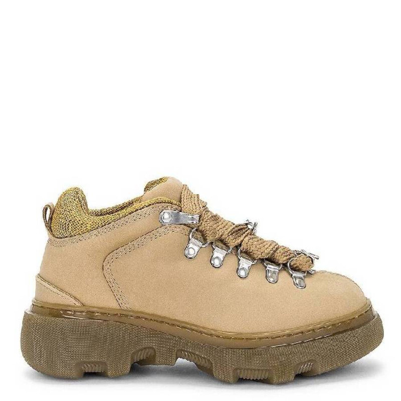 Burberry Leather Trek Lace-Up Boots, Brand Size 36 ( US Size 6