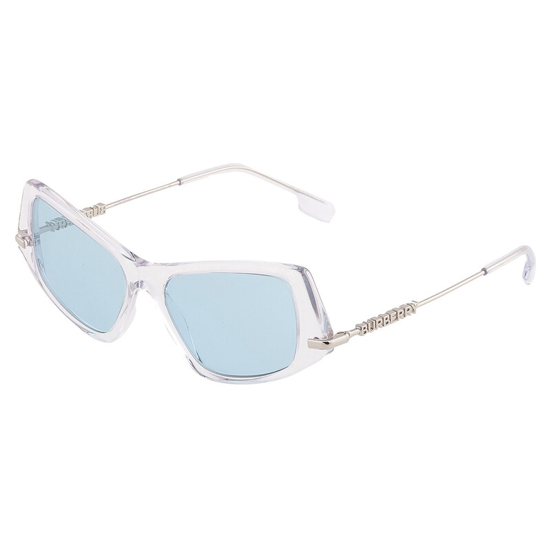 Burberry Light Azure Irregular Ladies Sunglasses BE4408 302480 52