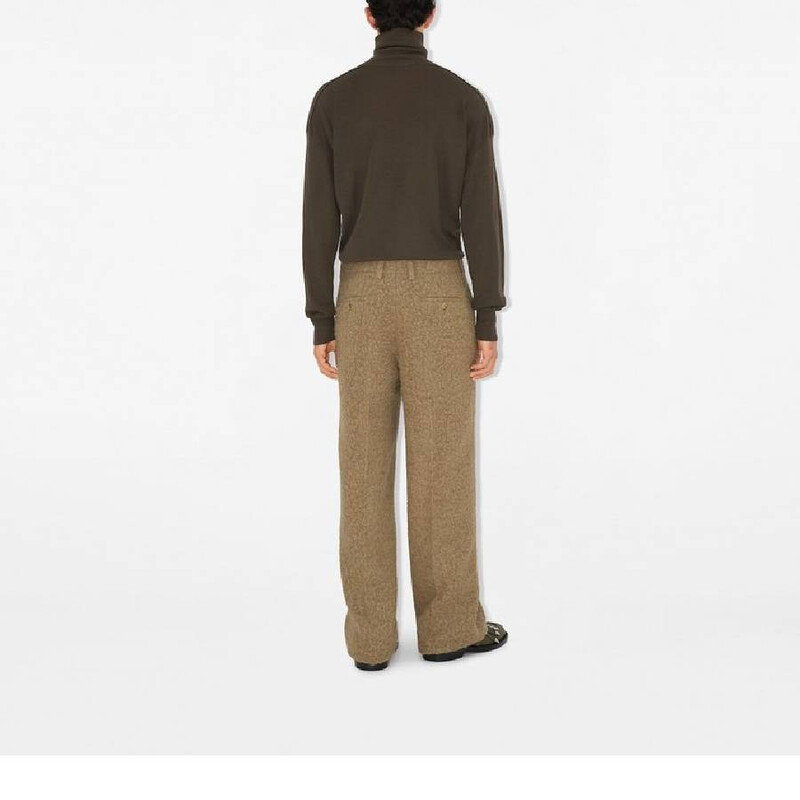 Burberry Linen Wool Blend Tailored Trousers, Brand Size 48 ( Waist
