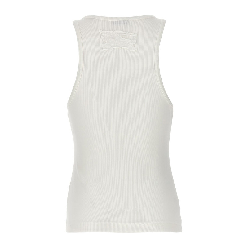 Burberry Logo Embroidery Tank Top, Size Large 8088282 - Clothing