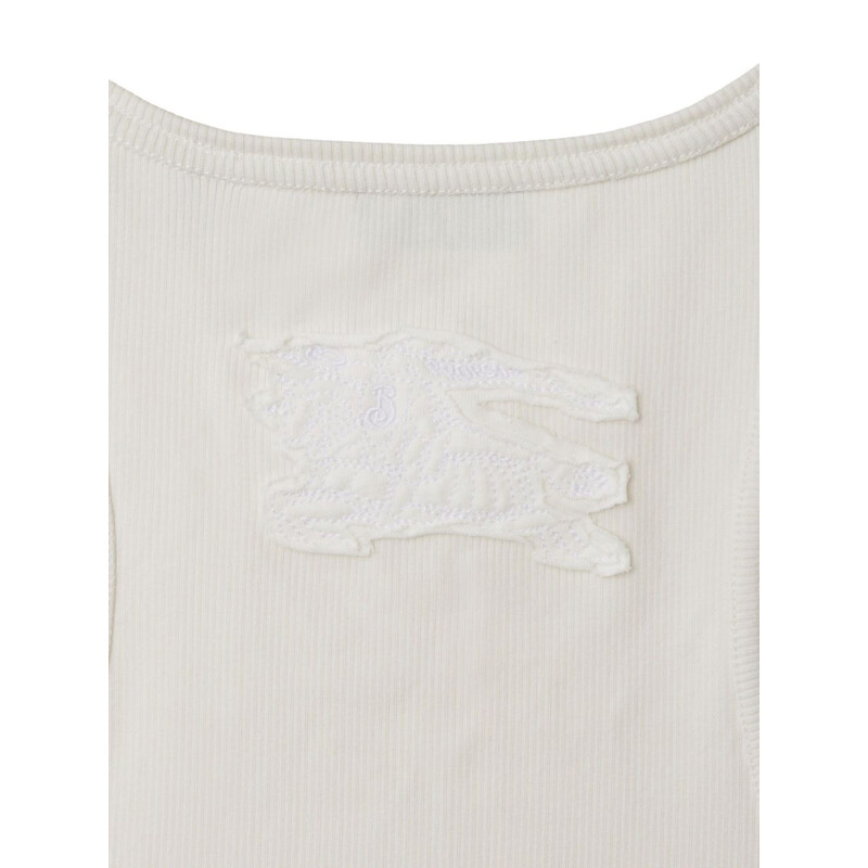 Burberry Logo Embroidery Tank Top, Size Large 8088282 - Clothing