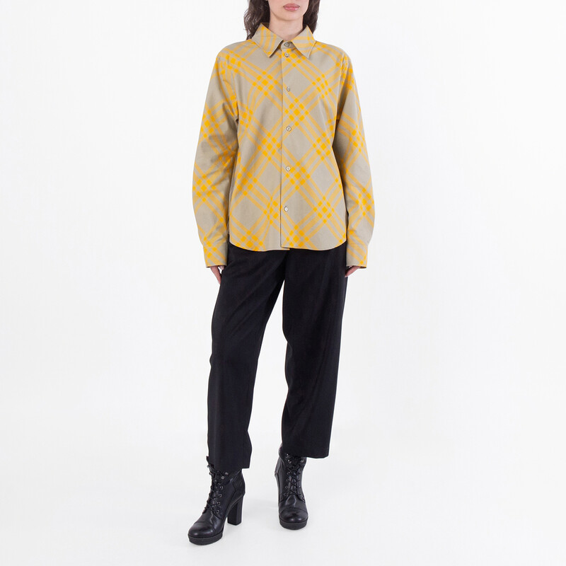 chinese dress ladies Burberry Striped Shirt