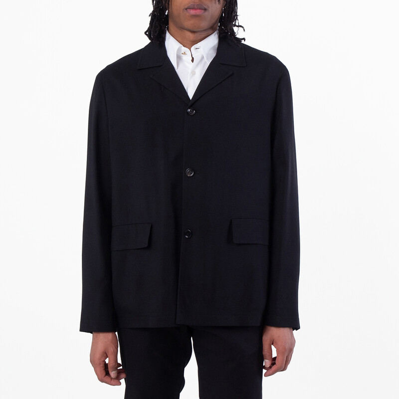 Burberry Loose Fit Wool Tailored Jacket, Brand Size 50 ( US Size