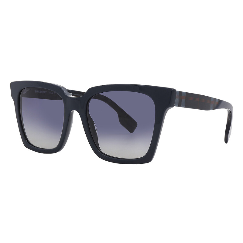 Burberry Maple Blue Gradient Square Ladies Sunglasses BE4335