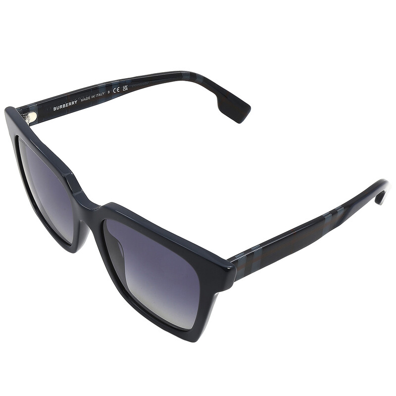 Burberry Maple Blue Gradient Square Ladies Sunglasses BE4335