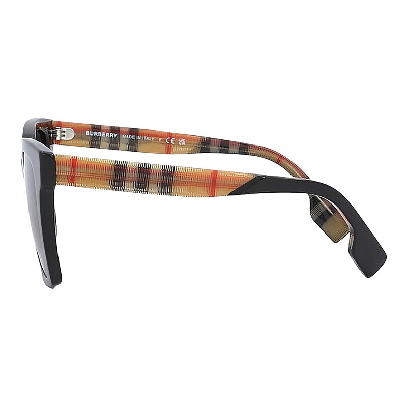 Burberry Maple Gray Gradient Square Ladies Sunglasses BE4335