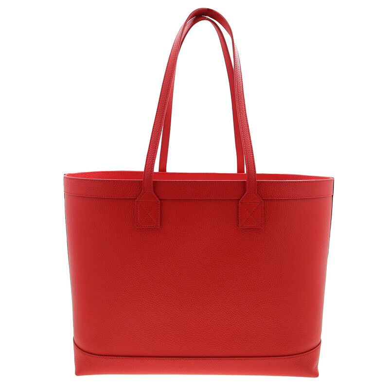 Burberry MD London Nova Check Tote Bag Red Medium 8084599
