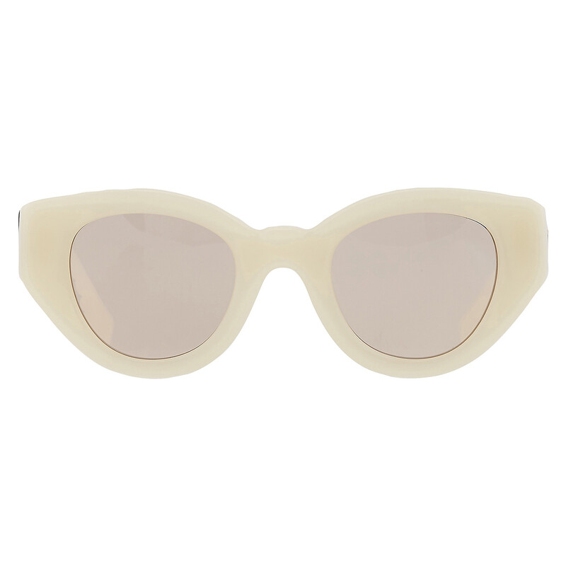 Burberry Meadow Light Brown Cat Eye Sunglasses BE4390 406793 47