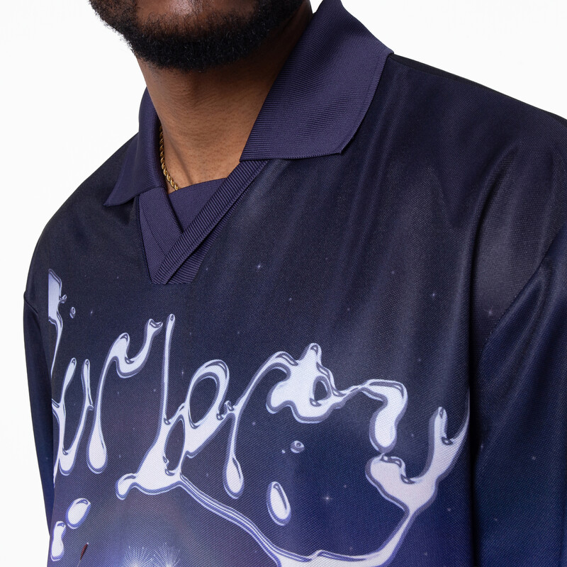 Burberry Men's Dandelion Graphic Print Shirt, Size Large 8083190