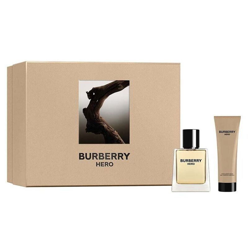 Burberry Men's Hero 2pcs EDT Gift Set Fragrances 3616304966460