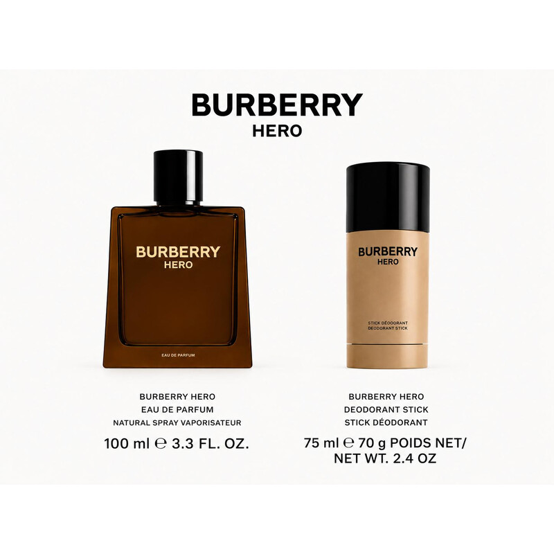 Burberry Men's Hero Gift Set Fragrances 3616307081092 - Burberry