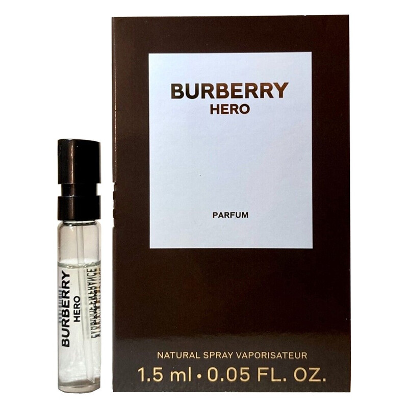 Burberry Men's Hero Parfum 0.05 oz Fragrances 3616304679421
