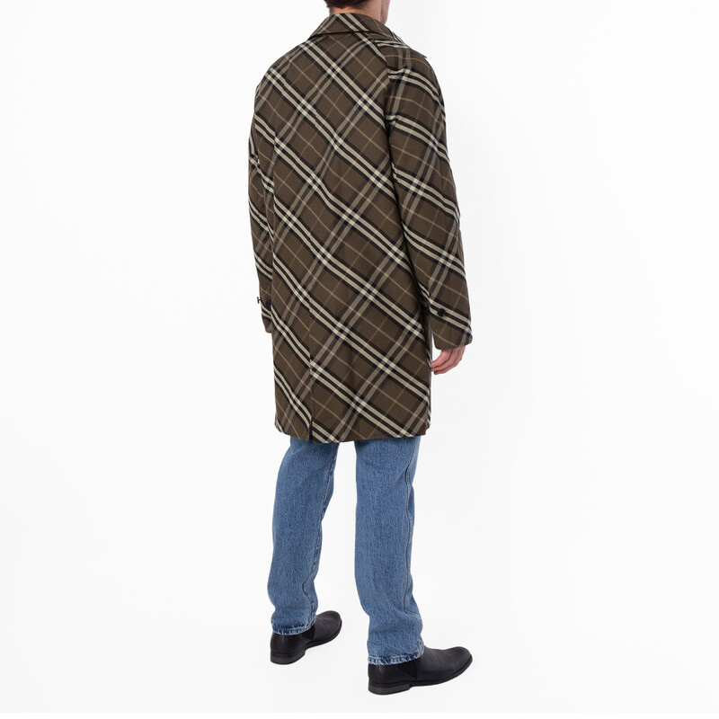 Burberry Men's Reversible Trench Coat, Brand Size 48 ( US Size 38