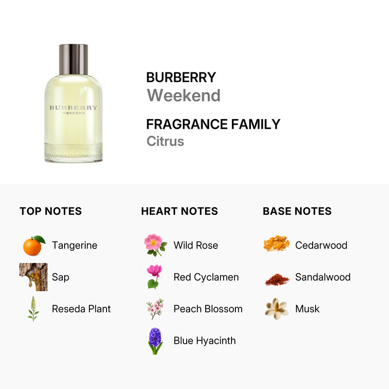 Burberry Men's Weekend Men EDT Spray 3.3 oz (Tester) Fragrances
