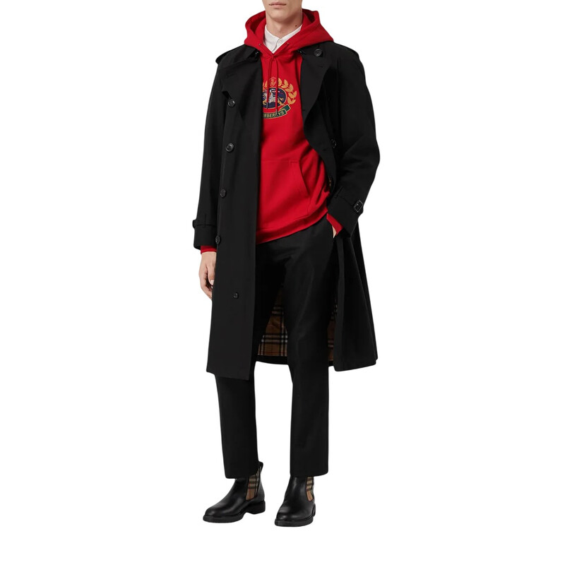 Burberry Men's Westminster Heritage Trench Coat, Brand Size 44