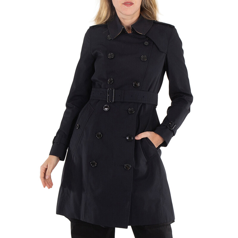 Burberry Mid-Length Chelsea Heritage Trench Coat, Brand Size 2 (US