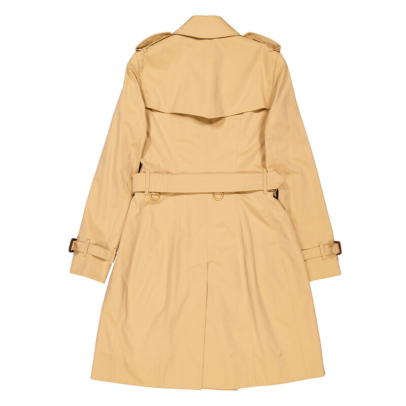 Burberry Mid-length Chelsea Heritage Trench Coat In Honey, Brand