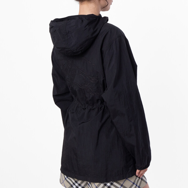 Burberry Nylon Hooded Jacket, Size Large 8093538 5045707153845