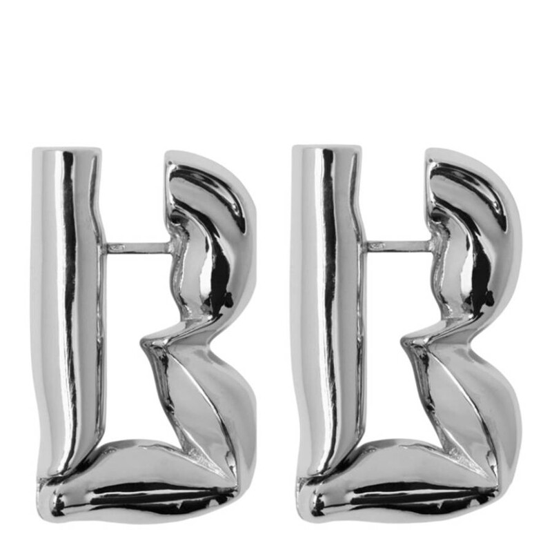 Burberry Packet B Sterling Silver Earrings 8082369 5045704955862