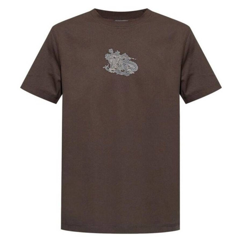 Burberry Paisley EKD Cotton Jersey T-Shirt, Size Small 8097878
