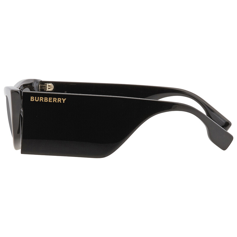 Burberry Palmer Dark Grey Ladies Sunglasses Burberry Palmer Dark Grey Irregular Ladies Sunglasses BE4385  main image 3