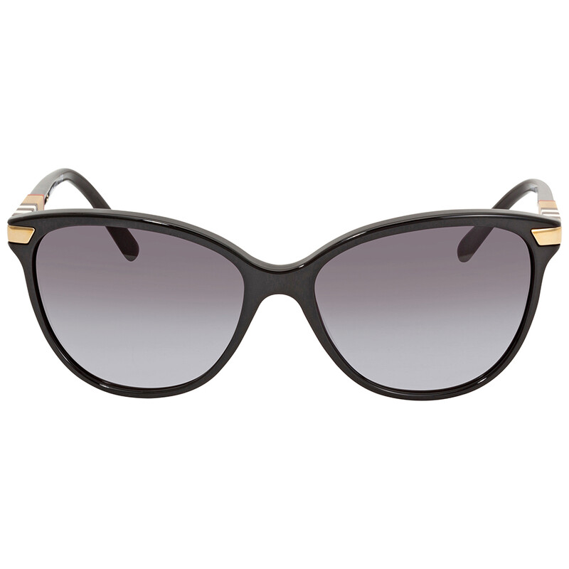Burberry Regent Grey Gradient Cat Eye Ladies Sunglasses BE4216